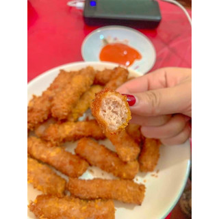 [Hoả Tốc] Dồi sụn, nem chua rán, chả cốm ăn bún đậu mắm tôm