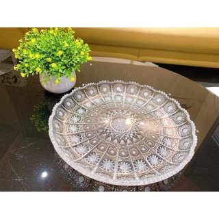 [Hà Hàng Đức] Đĩa pha lê Bohemia Crystal M57