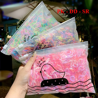 1000 thun cột tóc cho bé có túi đựng - siêu rẻ