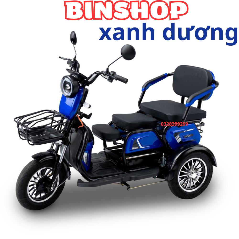 Xe điện ba bánh cho người già, Người khuyết tật, Mẫu xe F68-Super Sport, Quảng đường di chuyển 60km, Mẫu mới năm 2023 | BigBuy360 - bigbuy360.vn
