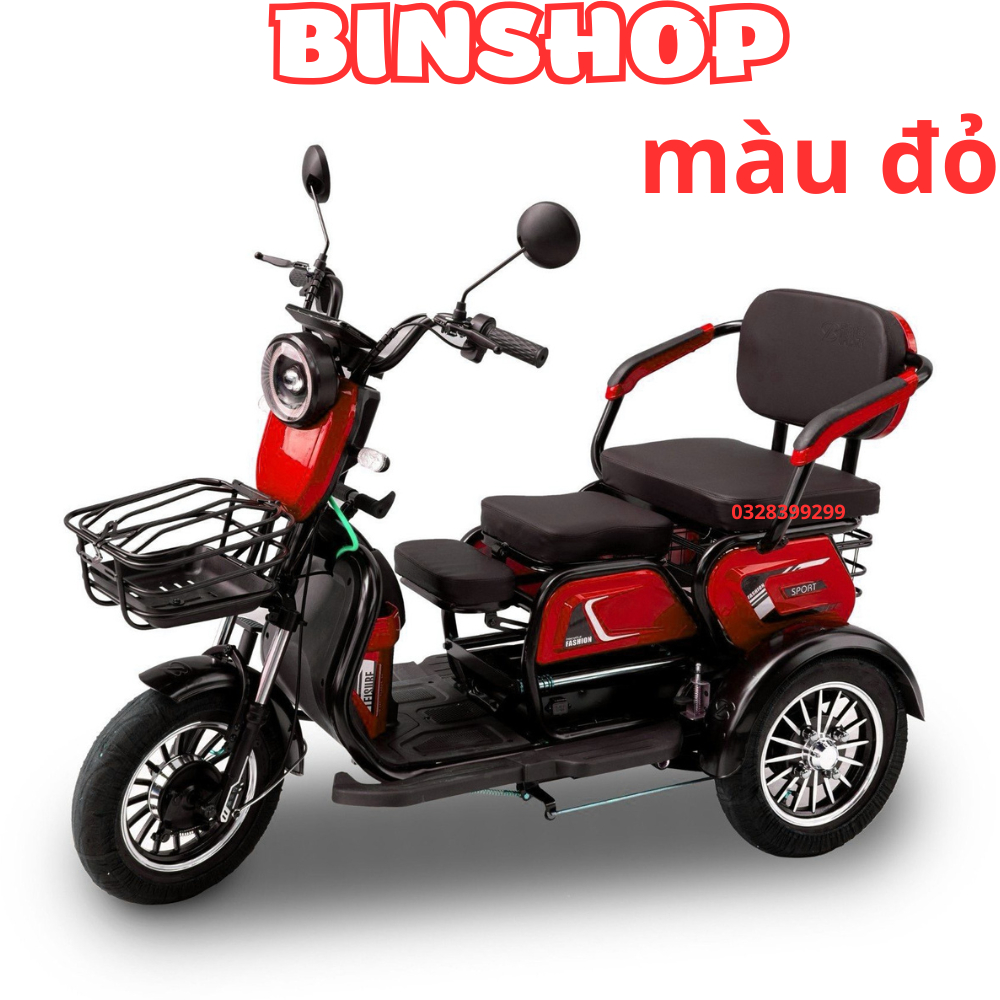 Xe điện ba bánh cho người già, Người khuyết tật, Mẫu xe F68-Super Sport, Quảng đường di chuyển 60km, Mẫu mới năm 2023 | BigBuy360 - bigbuy360.vn