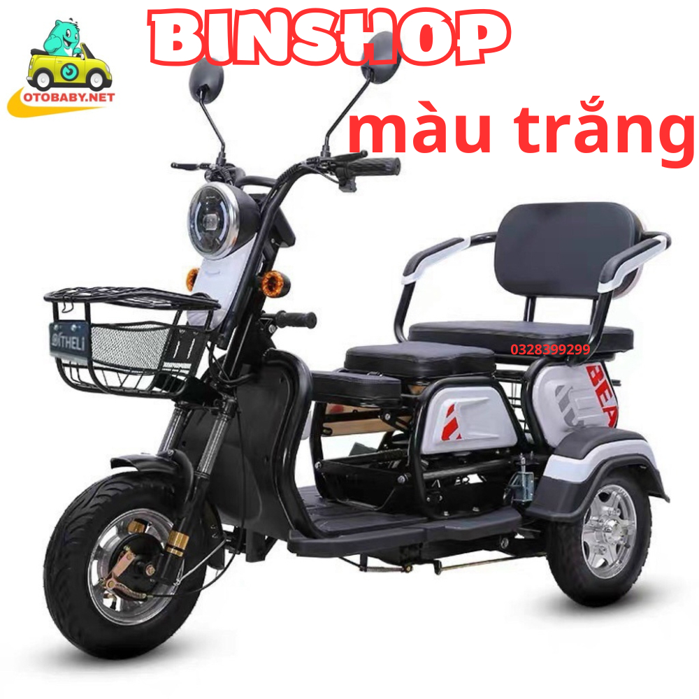 Xe điện ba bánh cho người già, Người khuyết tật, Mẫu xe F68-Super Sport, Quảng đường di chuyển 60km, Mẫu mới năm 2023 | BigBuy360 - bigbuy360.vn