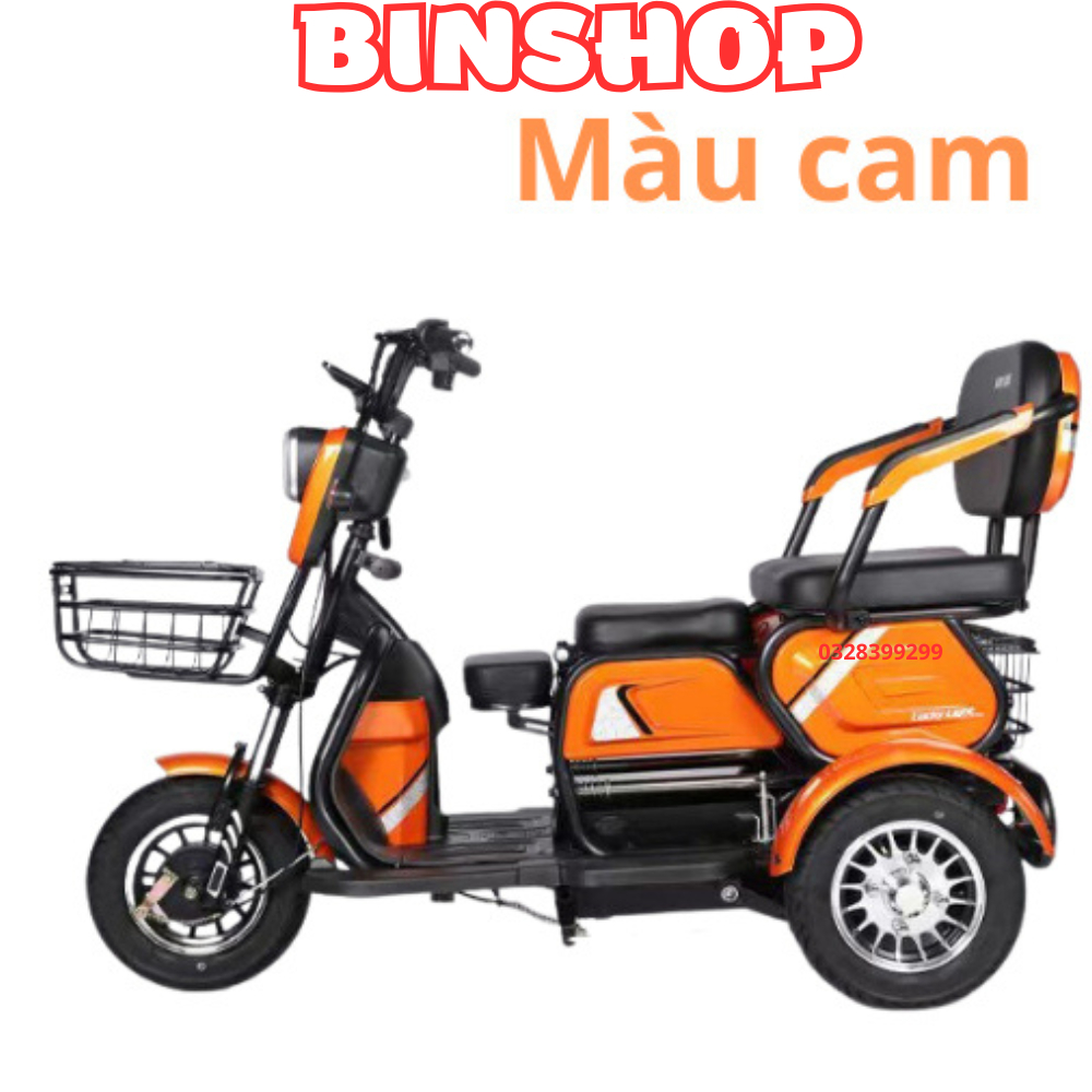 Xe điện ba bánh cho người già, Người khuyết tật, Mẫu xe F68-Super Sport, Quảng đường di chuyển 60km, Mẫu mới năm 2023 | BigBuy360 - bigbuy360.vn