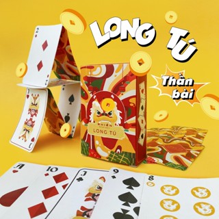 Bộ bài Long Tú Thần Bài- Bộ bài Tây 5 chất kết hợp drinking game chơi nhóm, tú lơ khơ đặc biệt
