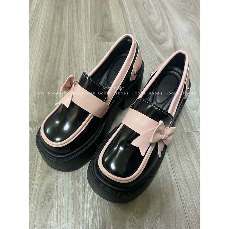 Giày cao gót lolita, giày maryjane đế cao 7cm phong cách thời trang Nhật Bản dành cho nữ