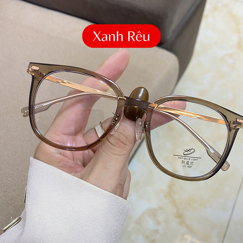 Gọng kính giả cận 0 độ viền tròn phong cách hàn quốc giành cho nam nữ mã 2060 - Tuyết Nhung | BigBuy360 - bigbuy360.vn