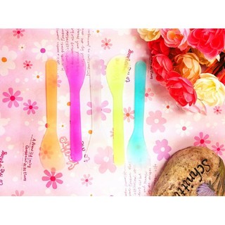COMBO 10 THÌA TRỘN MẶT NẠ ( 13CM MÀU NGẪU NHIÊN ).