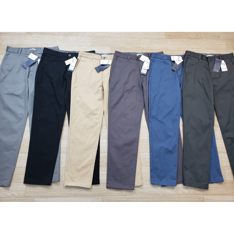 Quần kaki nam Pier.re Car.din dáng suông nhẹ 4 mầu đẹp