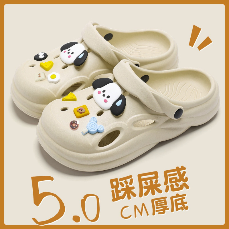 Dép Sục Nữ Đế Cao 5cm Tôn Dáng 3 Màu size 36-41