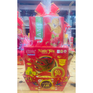 Giỏ quà Tết - Date mới 100%(Giao hàng hỏa tốc trong ngày )