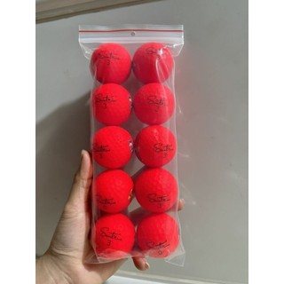 (Combo 10 quả) Bóng golf Saintnine Màu độ mới 98%
