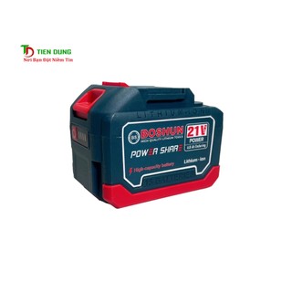 Pin 15cell BOSHUN - Mạch 4 mosfet - Vỏ ABS - Có đèn báo pin - Chân pin phổ thông dùng cho máy khoan máy siết bulong 