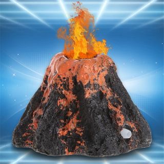 Mô hình sủi Oxy hình dáng núi lửa phun trào