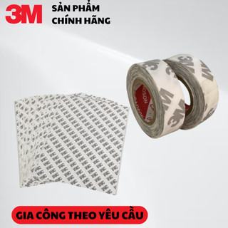 Băng keo 2 mặt 3M 9075, mỏng 0.08mm