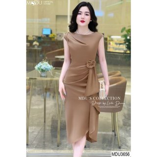 Váy Công Sở MDU3656 Thiết Kế Thanh Lịch, Dáng Ôm Body Sang Chảnh Từ MDU