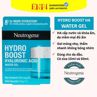 Kem dưỡng cấp nước cho da dầu Neutrogena Hydro Boost Water Gel