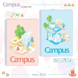 Vở Campus kẻ ngang có chấm ISOMETRIC 80 trang