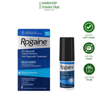 Tinh chất mọc tóc cho nam Men's Rogaine 5% Minoxidil Solution 3x60ml, chống rụng tóc, giúp tóc khỏe mạnh | THANH TÂM