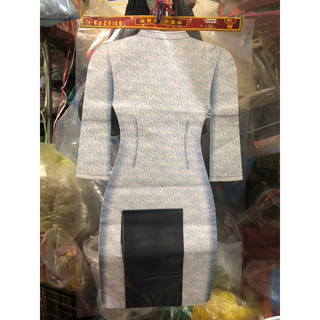 Áo dài vàng mã 3d hàng việt( mầu ngẫu nhiên)