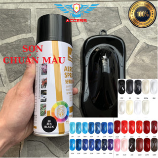    HÀNG XỊN   Sơn  Xóa Vết Xước Xe Hơi - Xe Máy Màu Trắng Đen Đỏ Mận Ghi Bạc Xanh Đen Nhám mạ crom xám ACCESS 