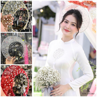 ☀️☀️ Vấn lưới chấm bi dành cho cô dâu xinh lắm nhé cả nhà ơi - phụ kiện cưới Bích Dung
