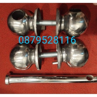 Khoá nắm đấm cửa inox. quả chốt khoá trùy inox