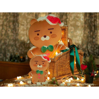 Gấu bông rian mini bánh gừng noel chính hãng