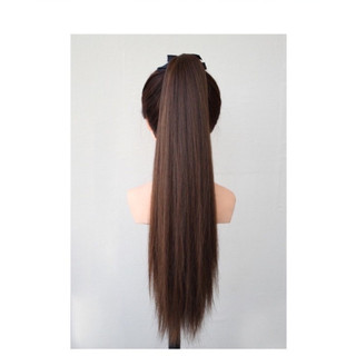 Tóc giả cột cao cấp Tóc giả buộc thẳng đuôi dài TNDN43 💖𝑭𝑹𝑬𝑬𝑺𝑯𝑰𝑷💖