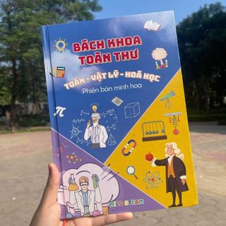 Sổ Tay Bách Khoa Toàn Thư Toán, Lý, Hóa Cho Bé 3-14 Tuổi