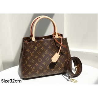 Túi LV Montaigne size 28cm da thật fullbox 2 lớp