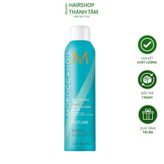 Xịt tạo kết cấu khô tạo kiểu tóc dry texture spray moroccanoil 205ml - chính hãng, tạo độ phồng tự nhiên | thanh tâm