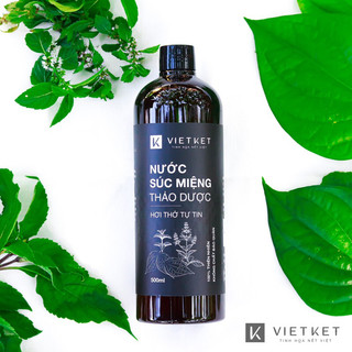 Nước Súc Miệng Thảo Dược Vietket 500ml