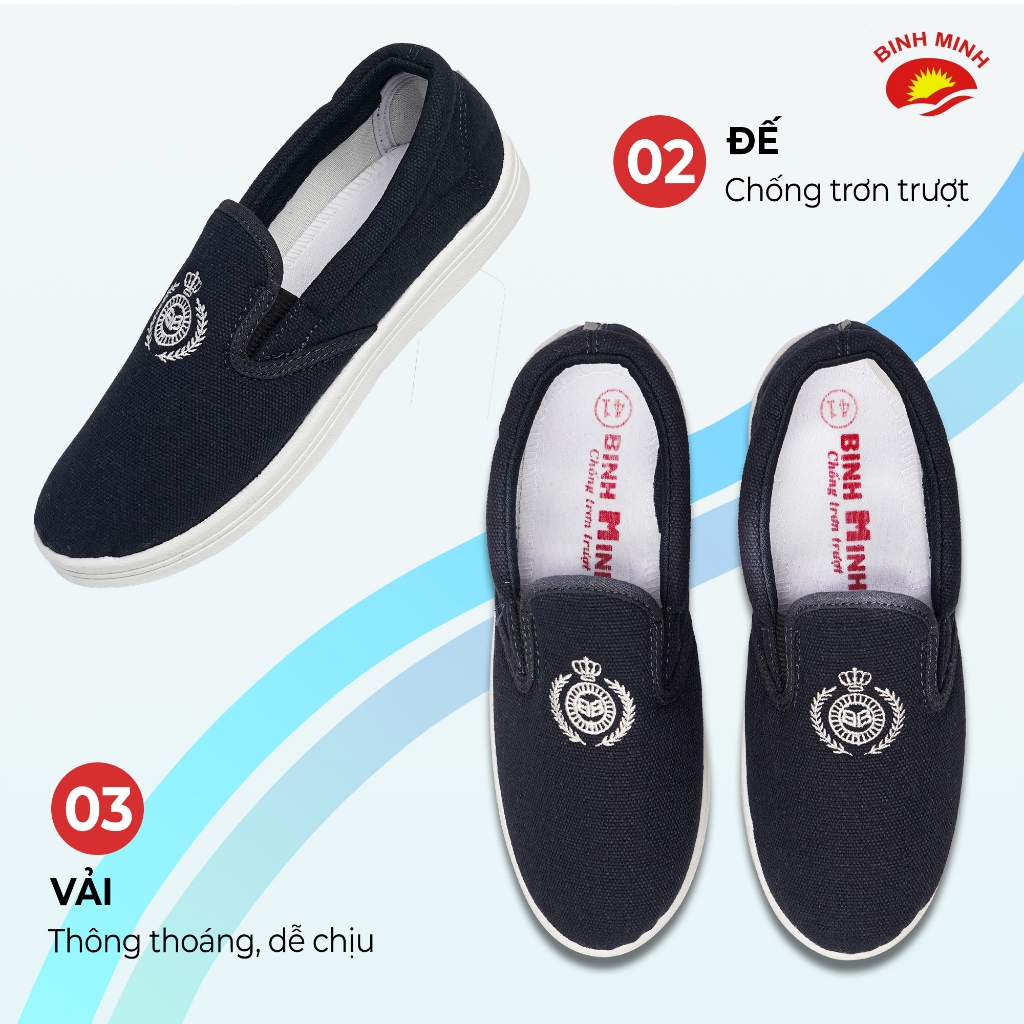 Giày bông lúa Nam Bình Minh. Giày lao động, thể dục