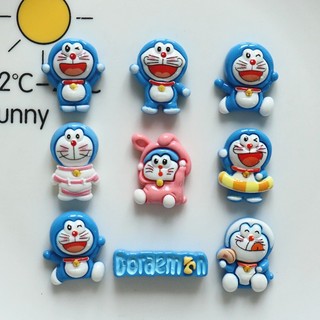 Charm Gắn Dép, Sticker Jibbitz Hình Doremon Nhiều Mẫu Xinh Xắn