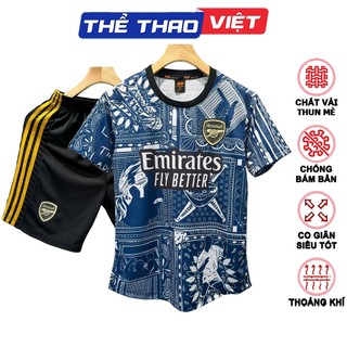 Quần áo bóng đá ,đồ đá banh nam nữ clb arsenal legend thun mè cao cấp ,chất vải siêu mềm mịn thoáng mát