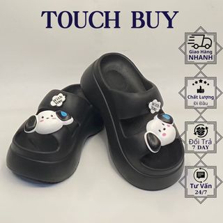 Dép nữ quai ngang độn đế cao cấp fullsize
