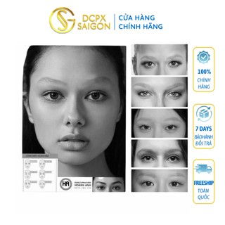 [ Set 30 Tờ] Giấy tập vẽ dáng lông mày theo từng khuôn mặt phong thủy | 10 mặt khác nhau| dụng cụ phun xăm