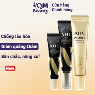 Kem dưỡng mắt AHC Ten Revolution Real Eye Cream For Face, kem mắt AHC chống nhăn Hàn Quốc mẫu mới