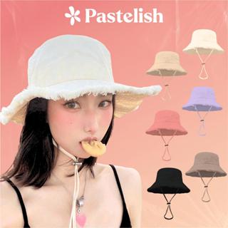 Mũ Nón Bucket Tua Rua Kaki Pastelish - Form Hat Phong Cách Ulzzang - 6 màu Thời trang Trendy