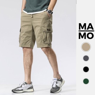 Quần short nam - quần ngố kaki túi hộp nam cực chất mamo