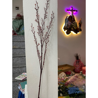 cành cắm hoa giả ( hoa mai, anh đào)