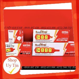 Ổ cắm siêu chịu tải (6000w) - chính hãng sopoka
