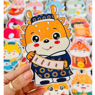 Phong bao lì xì Chibi mẫu mới nhất 2024