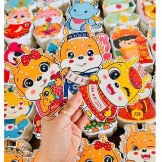 Phong bao lì xì Chibi mẫu mới nhất 2024