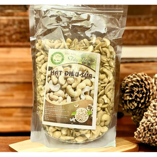 HẠT ĐIỀU SỮA cao cấp sấy sạch nguyên vị không muối không lụa vỡ hạt dinh dưỡng làm sữa hạt ăn dặm, giảm cân