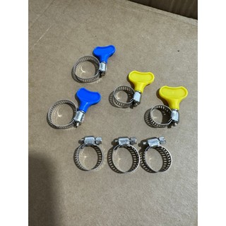 Đai Xiết inox - Cổ Dê- Quai Nhẹ Có Tay Vặn Bằng Nhựa Vòng Đai Xiết inox