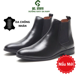 Giày chelseaboot nam, Giày nam công sở mẫu mới cực Hot