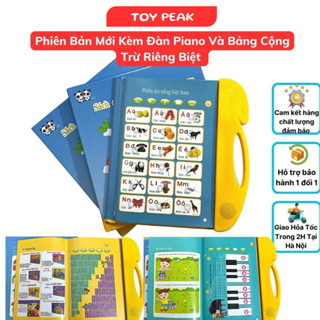 Sách Điện Tử Song Ngữ Anh Việt Thông Minh Cho Bé Loại Mới 2024 Sách Có Đàn Piano Giúp Bé Học Tốt Hơn
