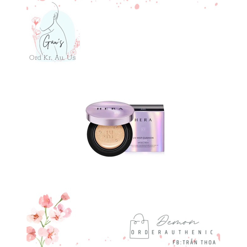 Phấn nước Hera UV mist spf 50+ (đủ bill)