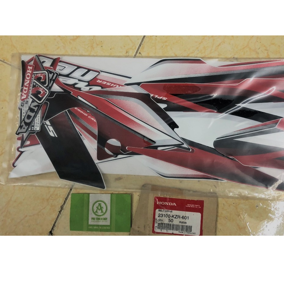 1 Bộ Tem xe future neo [ đen đỏ ] ( hình do shop chụp )